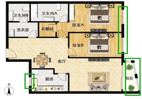 如何看房子朝向|房屋朝向怎么判断方向，教你如何选择最佳户型